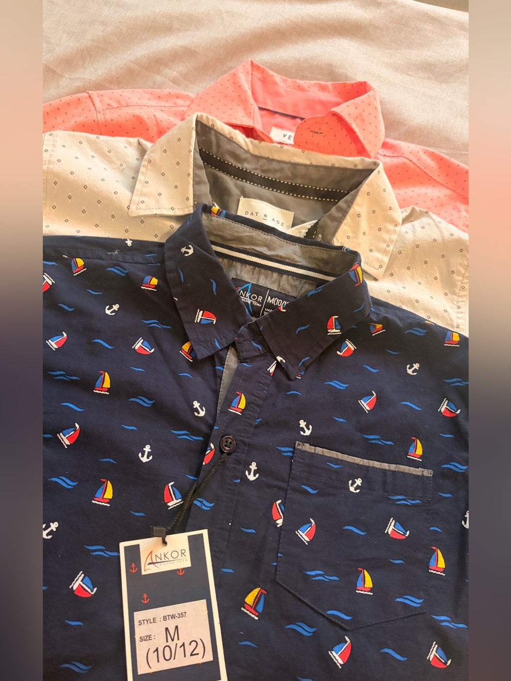 Print Boys Shirt (bundle of 3)